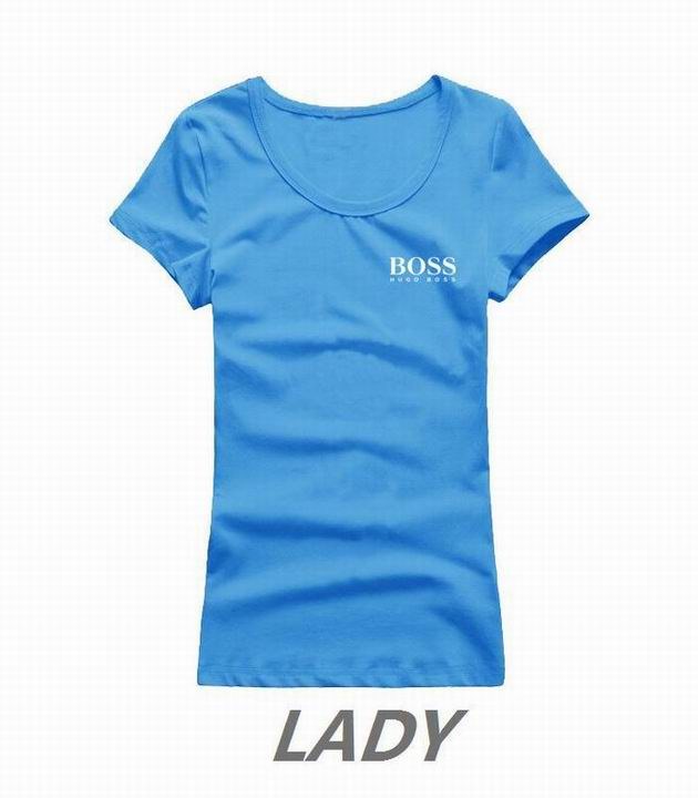BOSS short round collar T woman S-XL-023